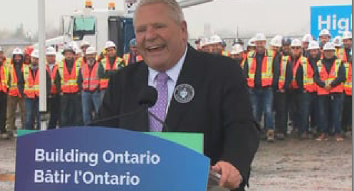 Doug Ford: Ontario to begin Highway 413 construction next year