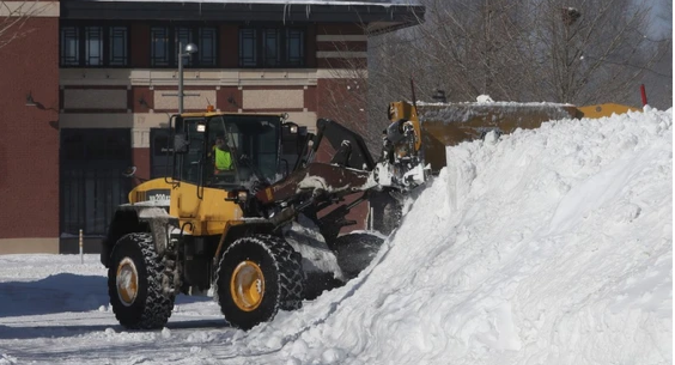 Snow cleanup