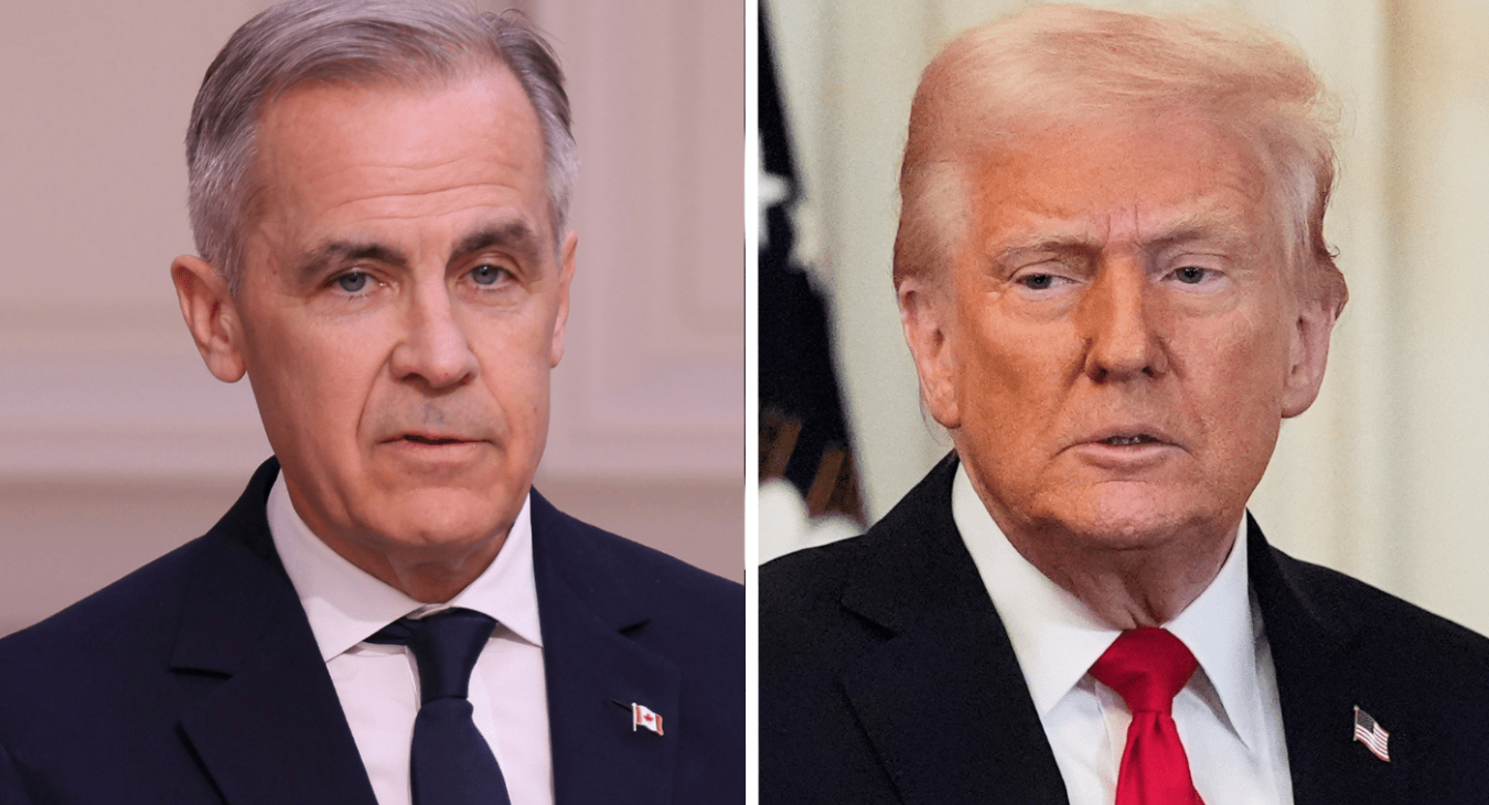 Карни и Трамп 