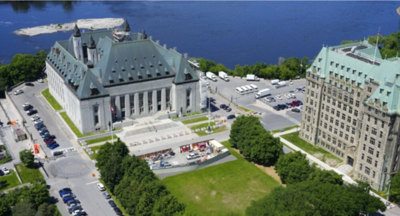 The Supreme Court of Canada is pictured in Ottawa on June 3, 2024. 