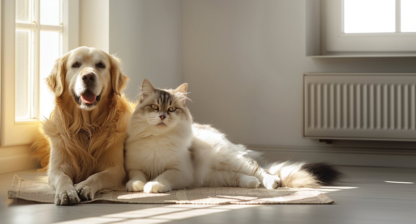 Dog and cat