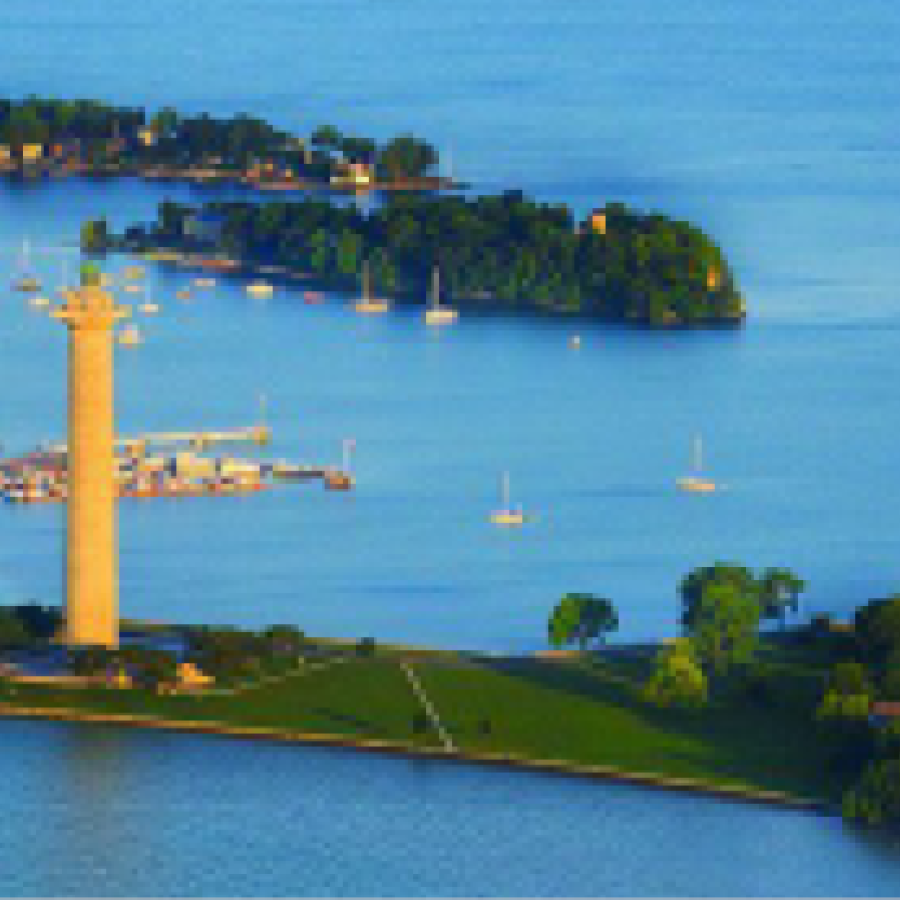 PALM TREES ON LAKE ERIE