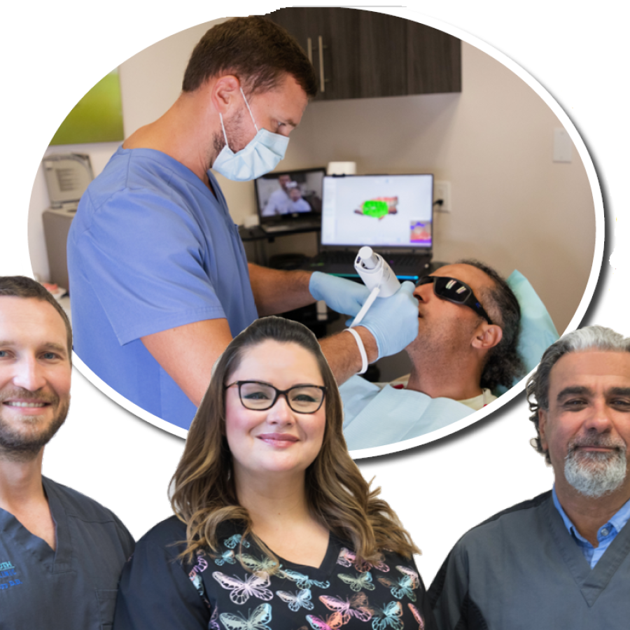 Behind the scenes of a dental prosthetics clinic