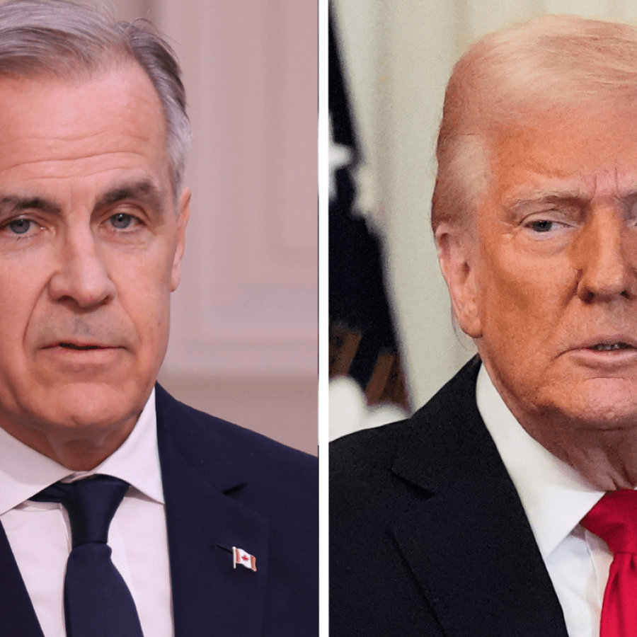 Карни и Трамп 