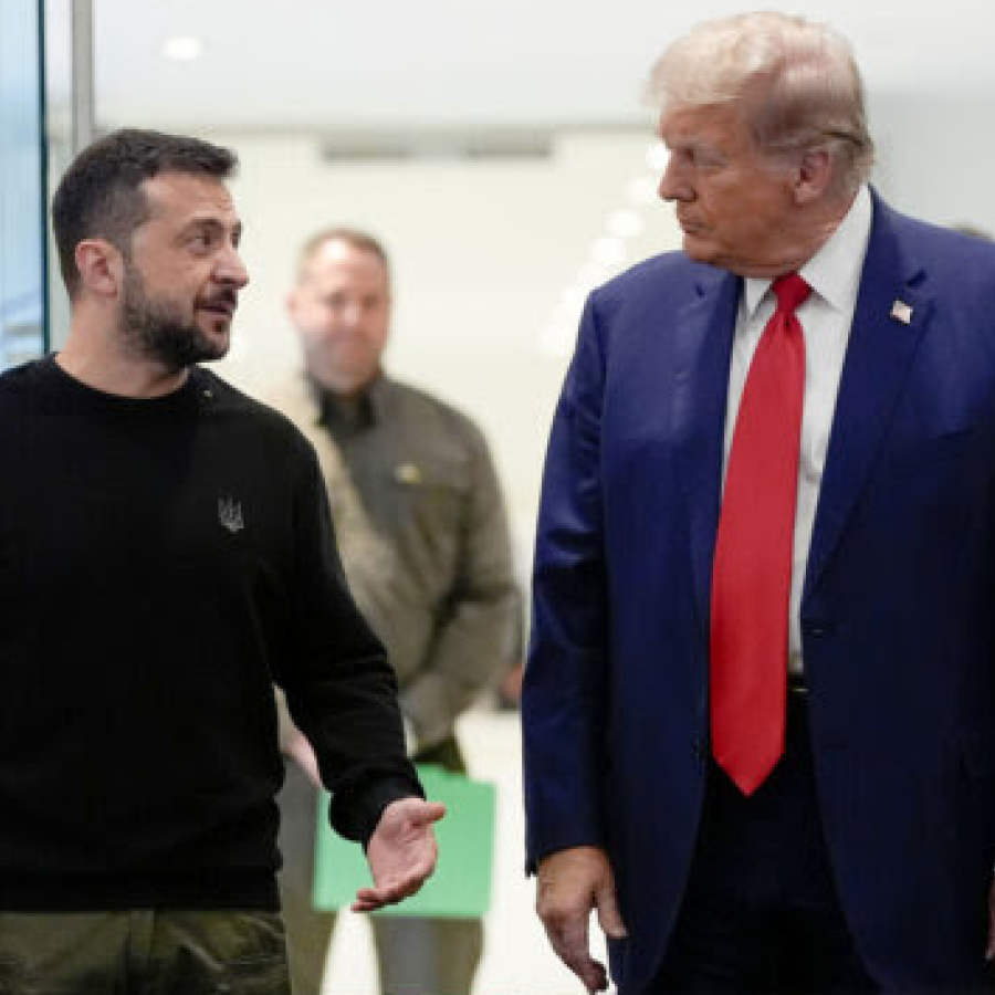 Трамп и Зеленский